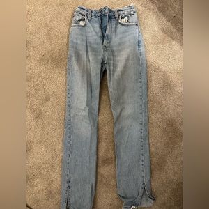 ABERCROMBIE & FITCH JEANS | Size 24 | The ‘90s Straight Ultra High Rise